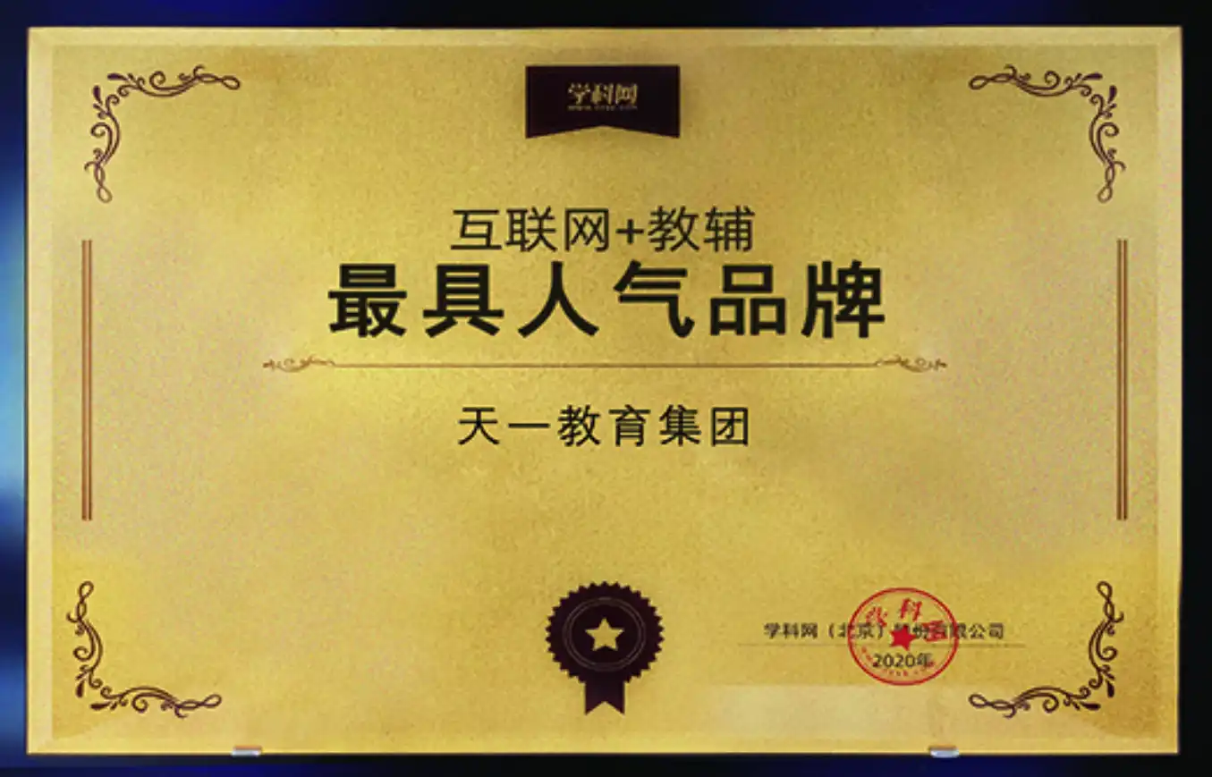 荣誉展示